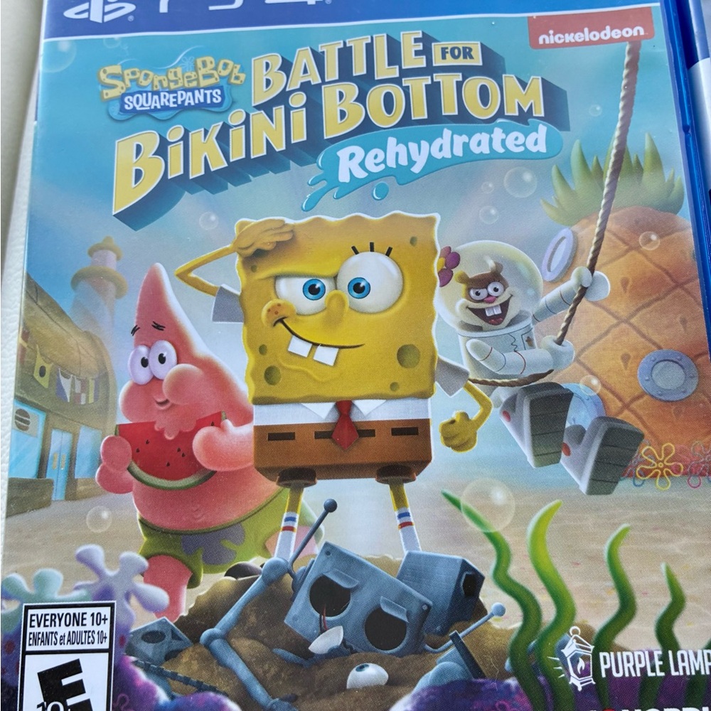 Nickelodeon SpongeBob SquarePants Battle for Bikini Bottom Rehydrated PS4